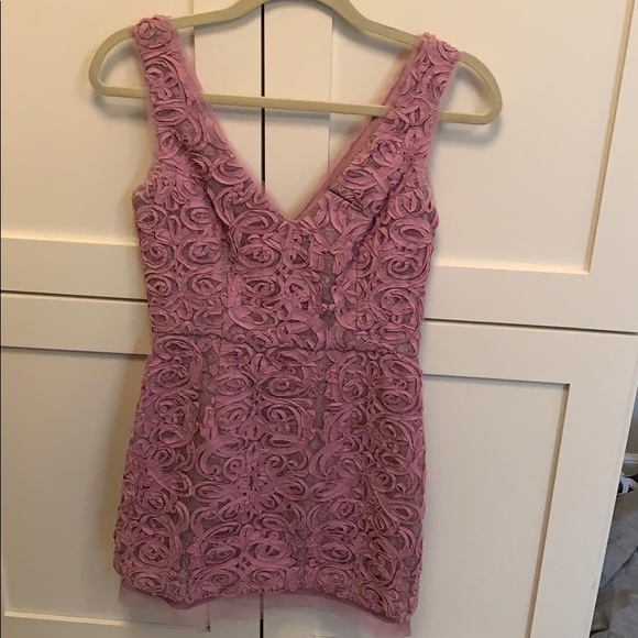 Pink floral detail BCBG dress - Picture 2 of 3